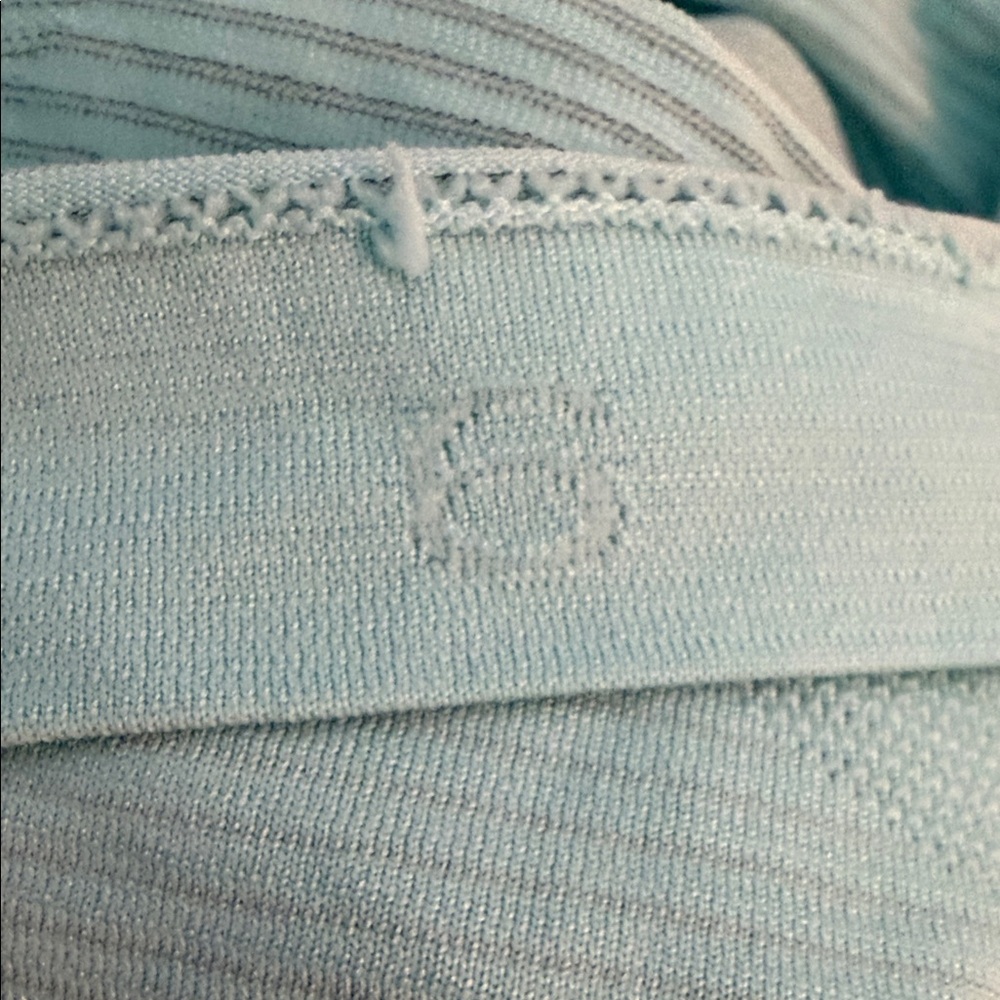 lululemon athletica light blue muscle tee